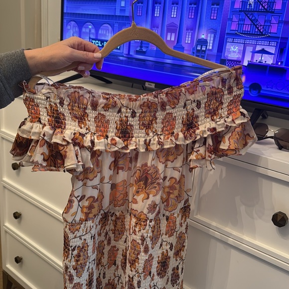 Floral Ruffle Dress - Picture 2 of 4